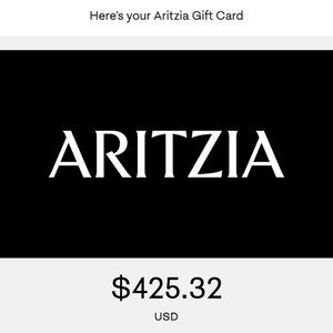 Aritzia Gift Card